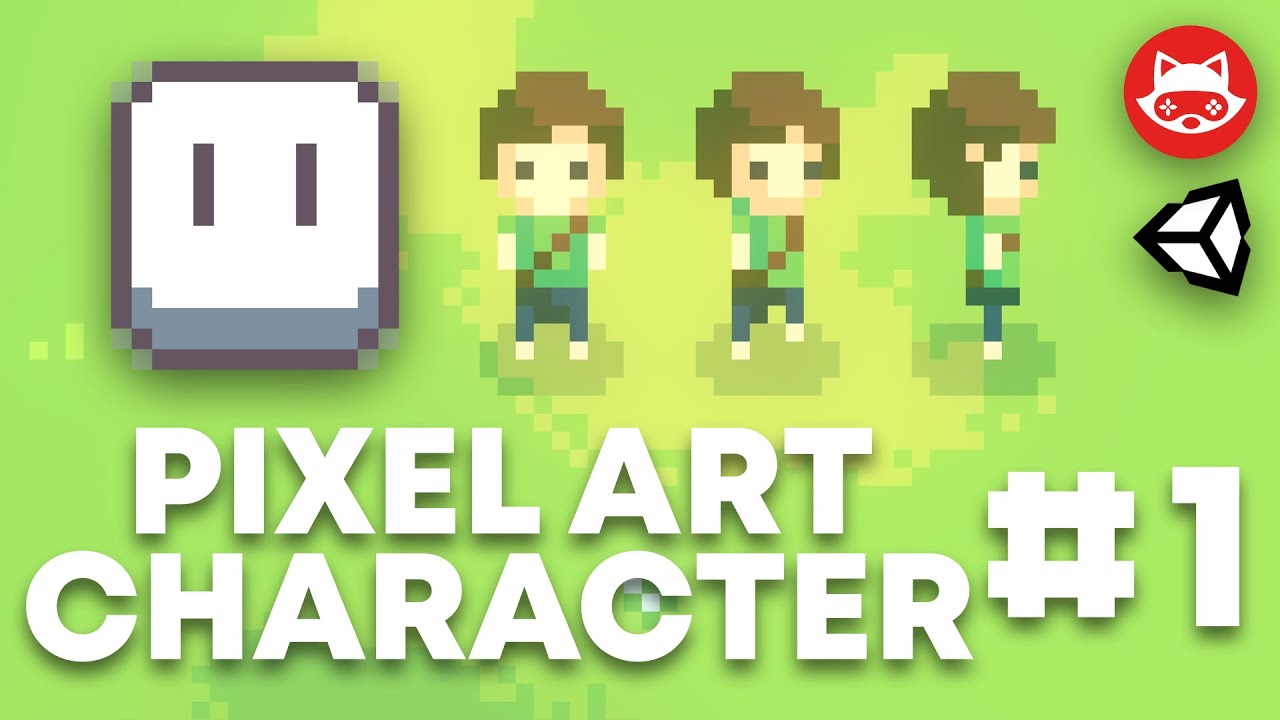Aseprite Top Down Pixel Art Character Design and Animation