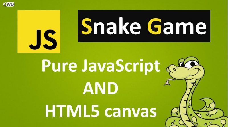 Code The Snake Game Using JavaScript and HTML5 - Game Designers Hub