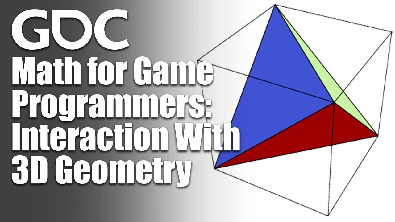 Math For Game Programmers Interaction With 3D Geometry Game Designers Hub