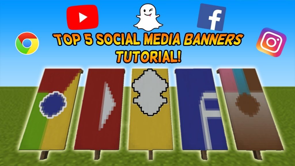 Minecraft Banner Tutorial How To Make 5 Social Media Banners Game Designers Hub