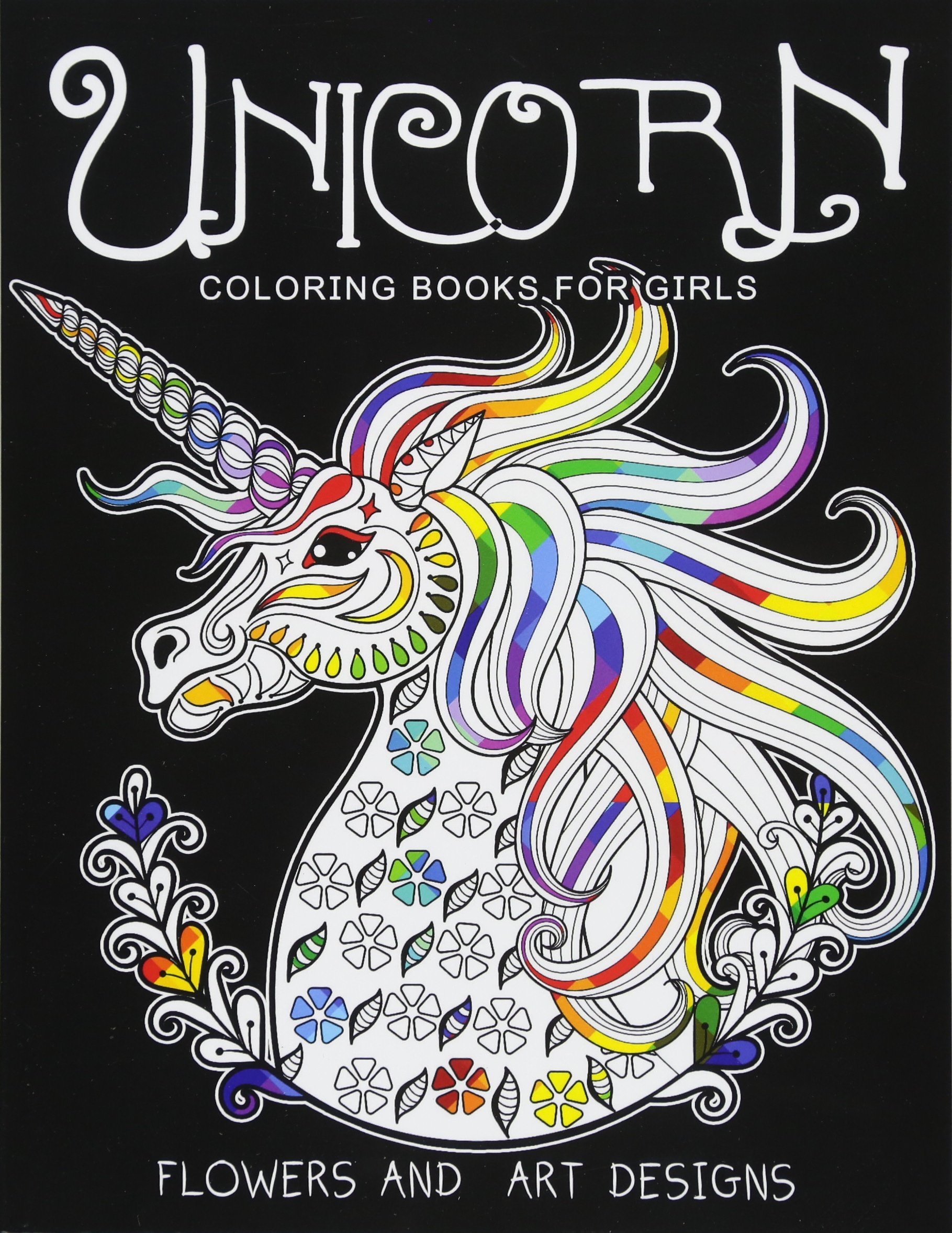 Unicorn Coloring Books for Girls: featuring various ... Color in this magical world where unicorns live.