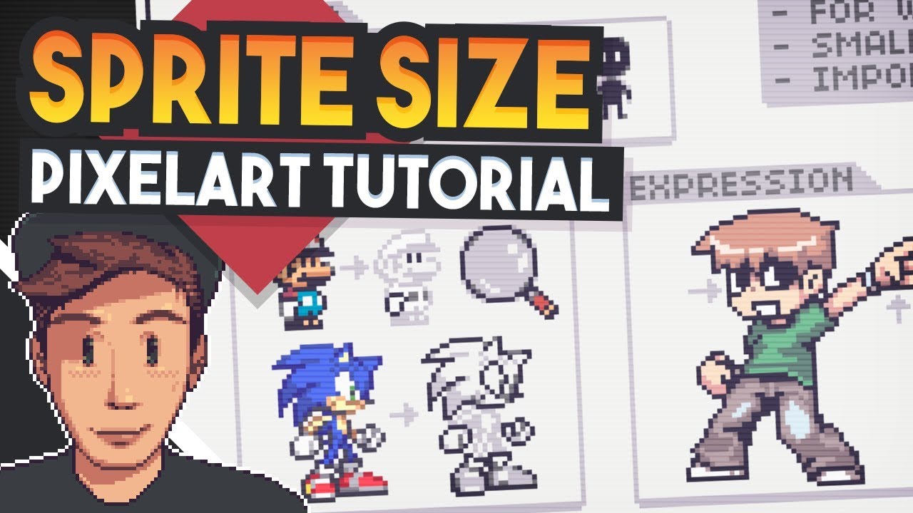 What SIze To Make PixelArt (Pixelart Tutorial for beginners) Game