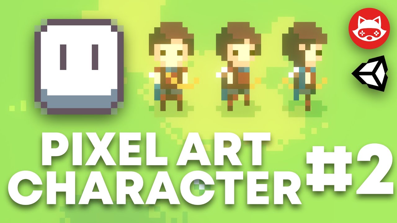 Aseprite Top Down Pixel Art Character Design and Animation