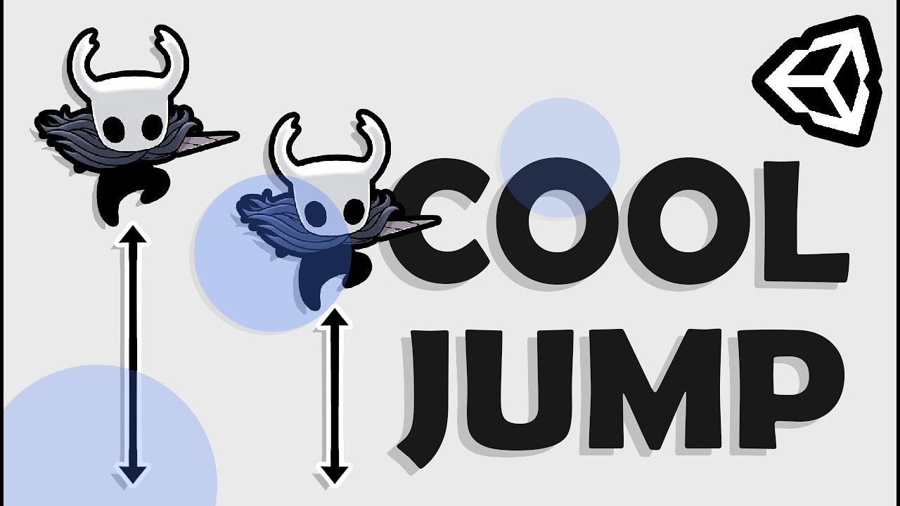 HOLD JUMP KEY TO JUMP HIGHER - 2D PLATFORMER CONTROLLER - UNITY